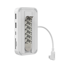 Hub USB-C&reg; multiport 6-en-1 avec support, Blanc, hi-res